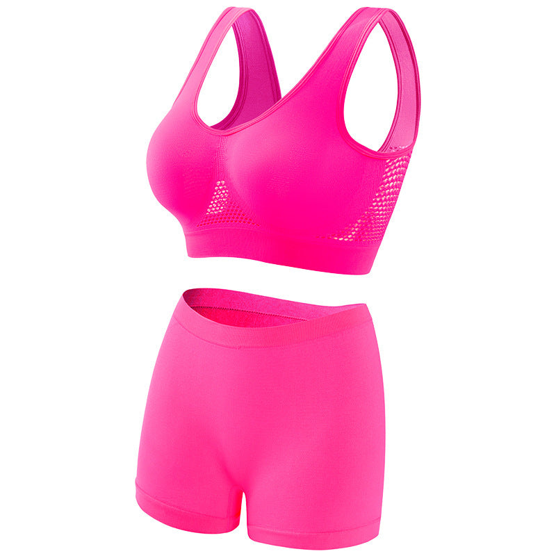 Plus Size Lingerie for Women - Seamless Sports Bra Set