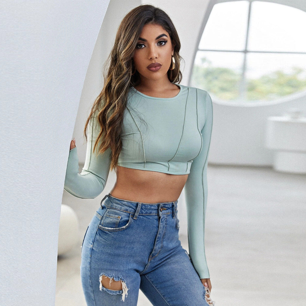Sage Wrap Knit - Tie Detail Top