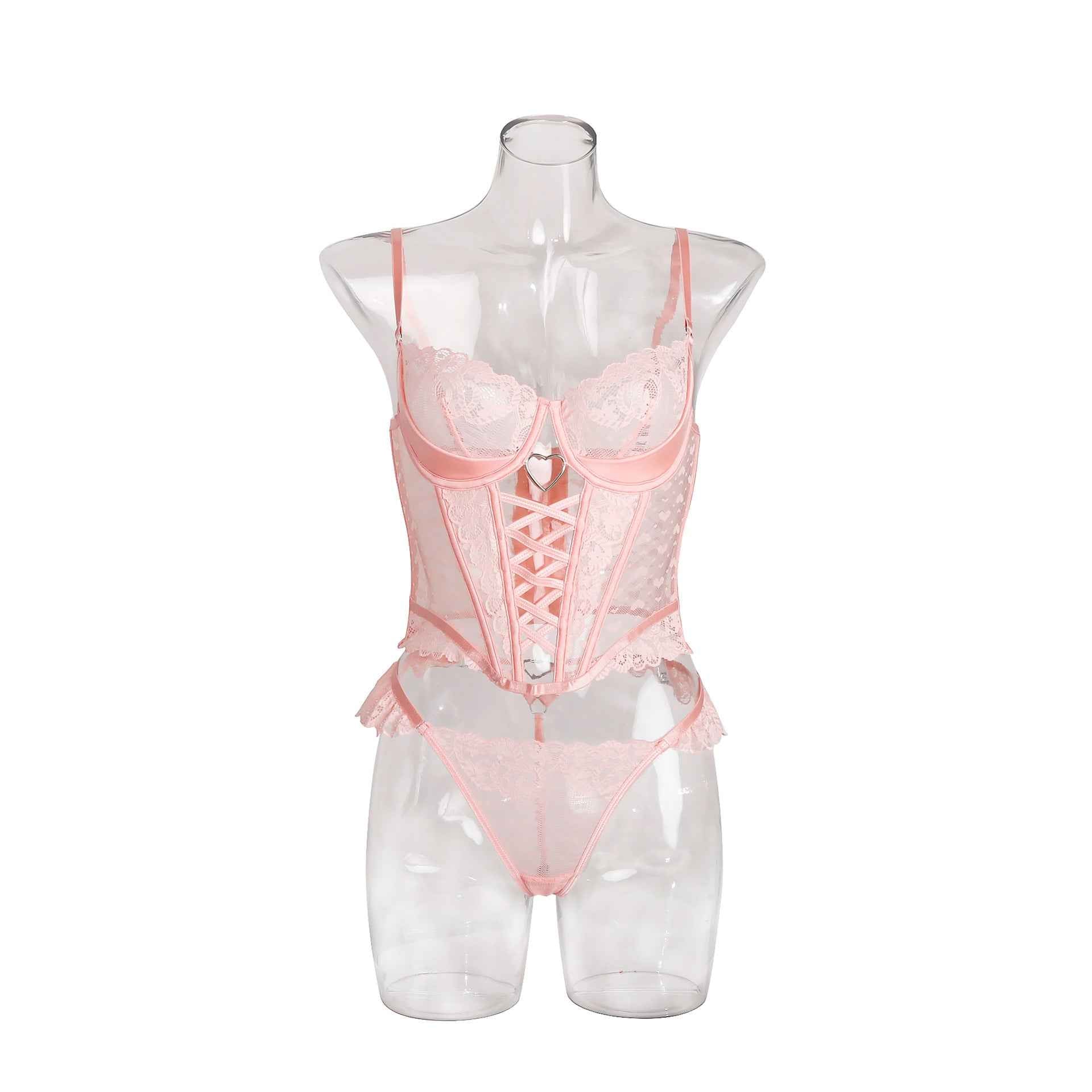 European And American Women's Lace Sheer Sexy Lingerie