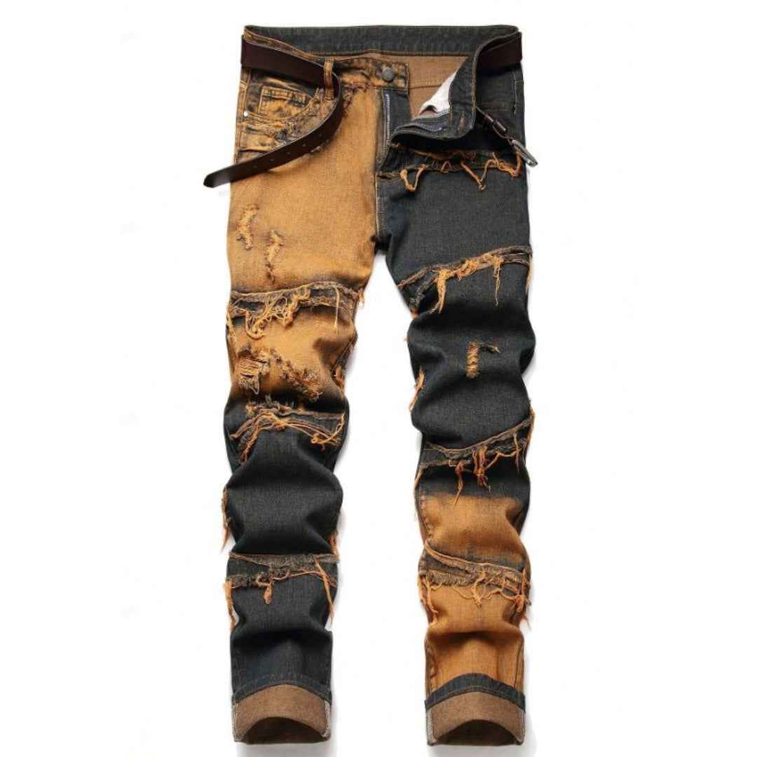Stretchy Slim Straight Pants