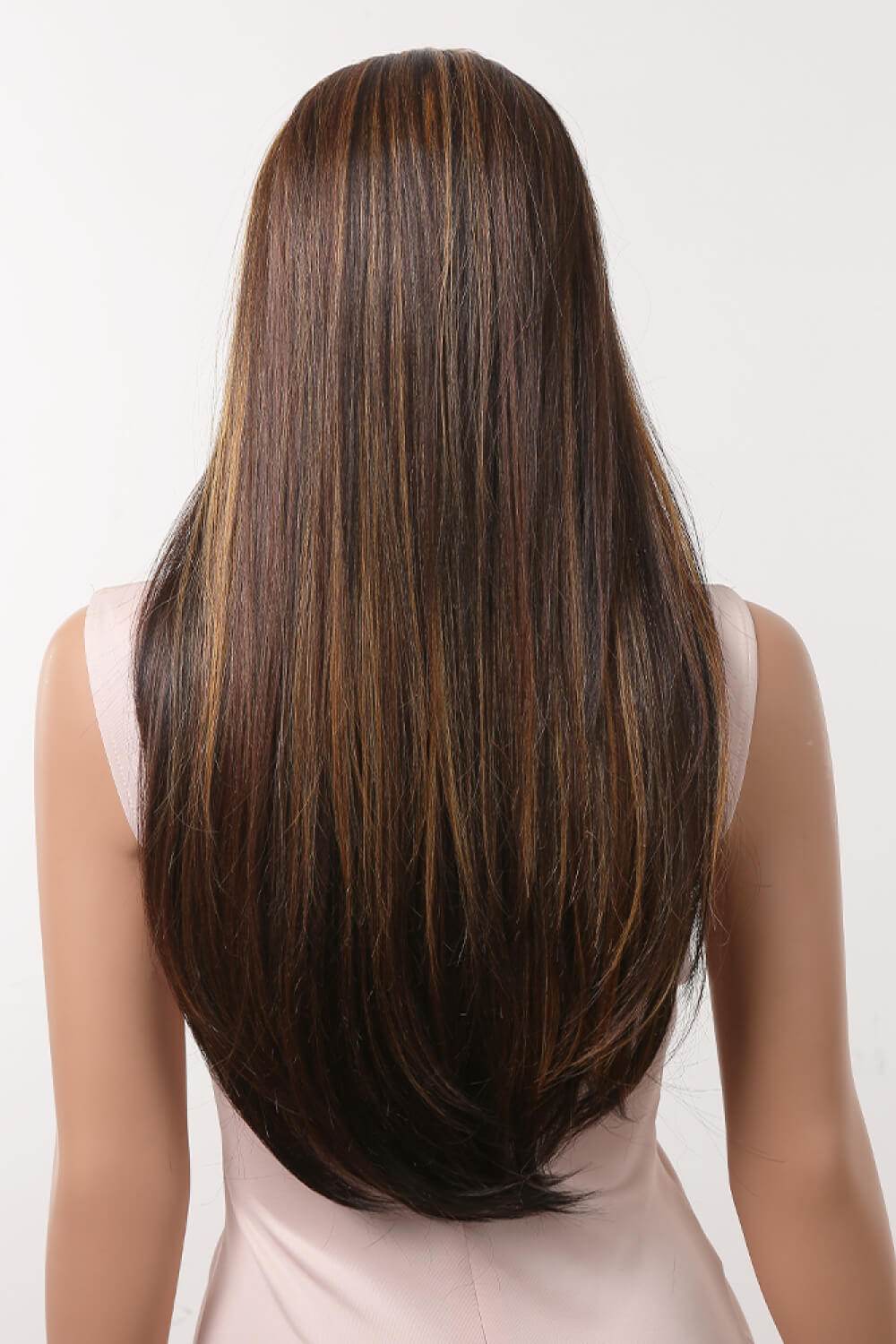 13*2" Lace Front Wigs Synthetic Long Straight 26" 150% Density - Fashions Envy