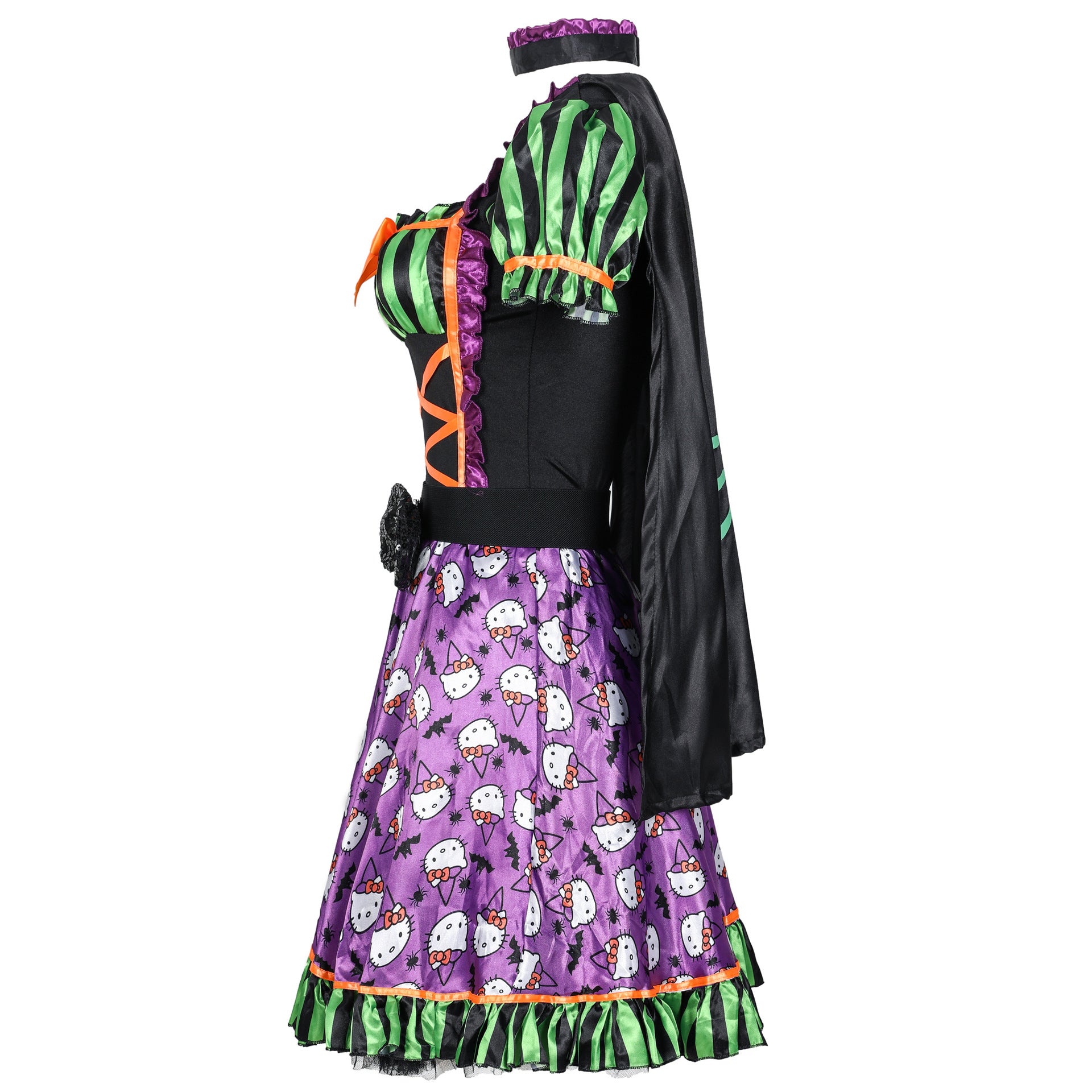 Holiday Costume Cosplay Circus Clown Outfit for Women, Stage Performance Costume Halloween Costume