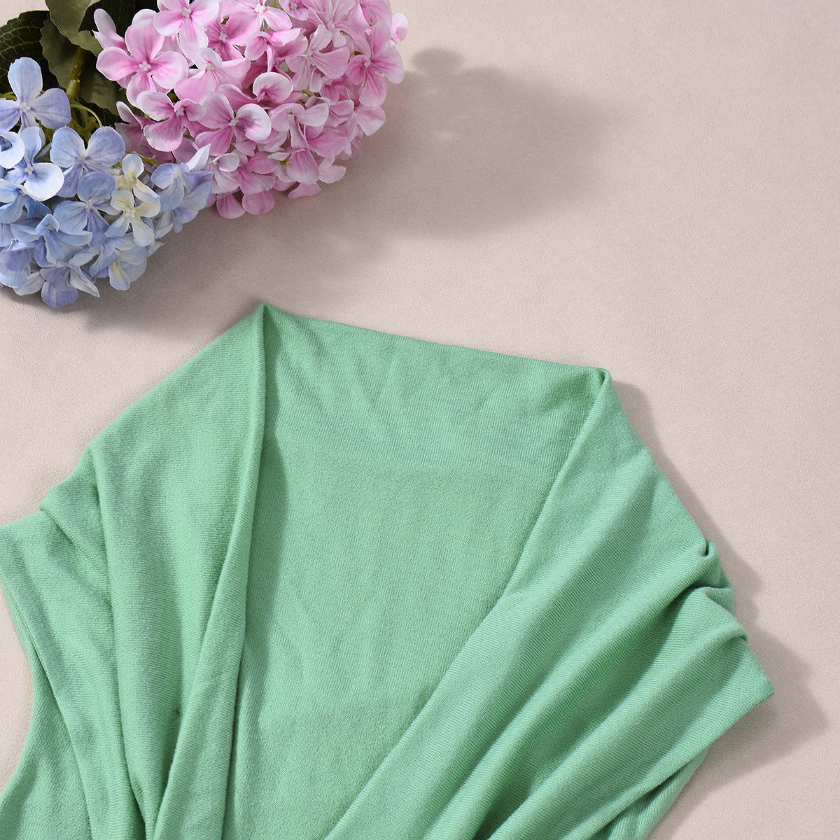 Backless Halter Dress - Green Sleeveless Mini - Fashions Envy