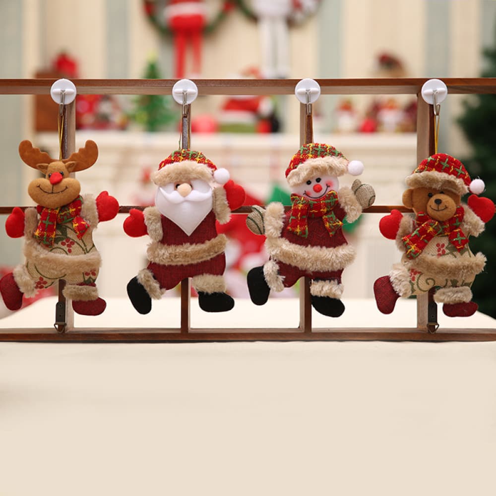 4-Piece Christmas Hanging Widgets - Fashions Envy