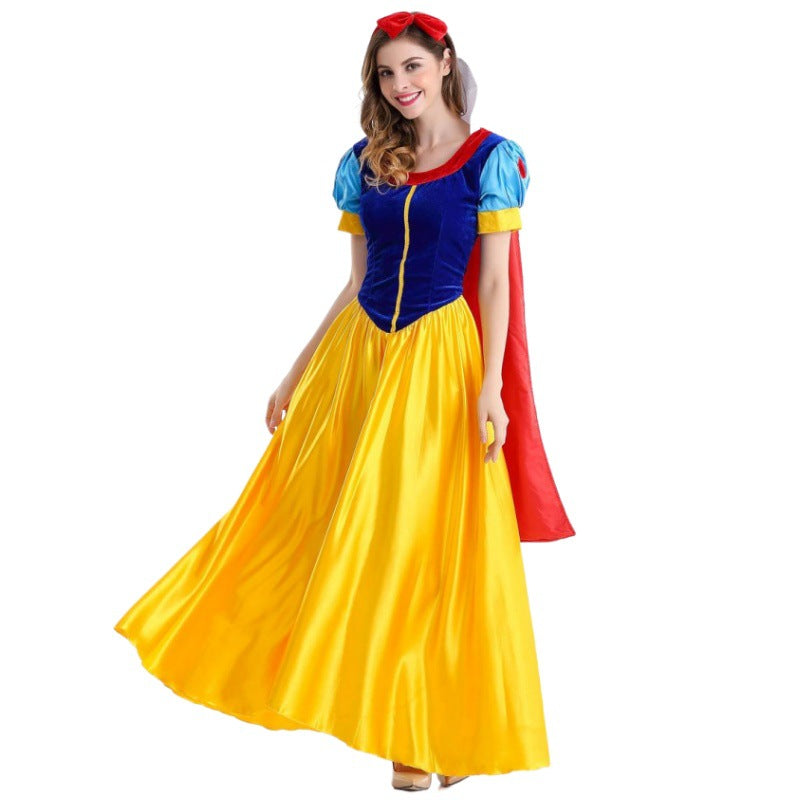 Snow White Costume Dress - Blue Bodice and Yellow Skirt