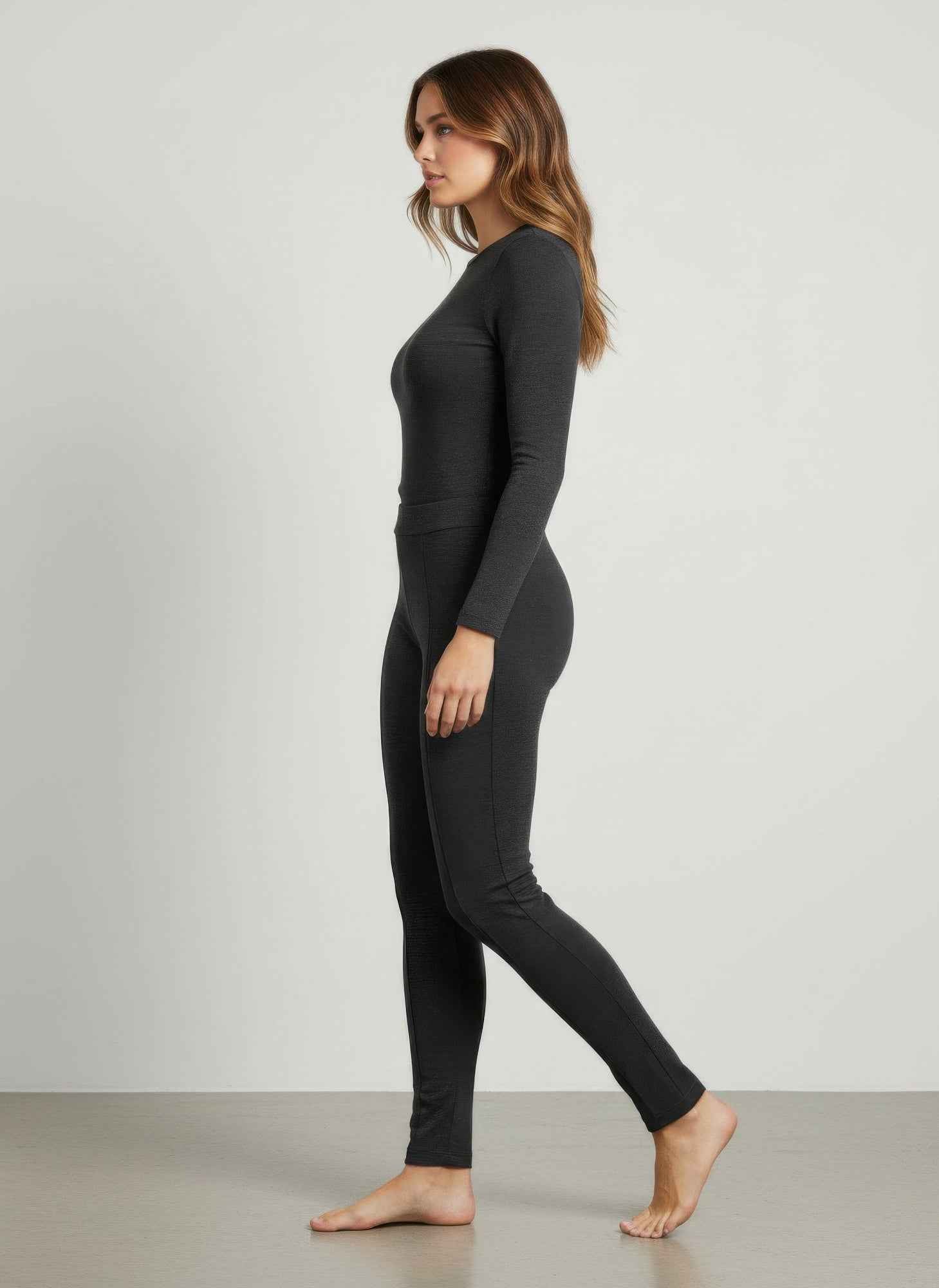 Slim Pull On Ankle Pants - Stretch Knit Polished Fit
