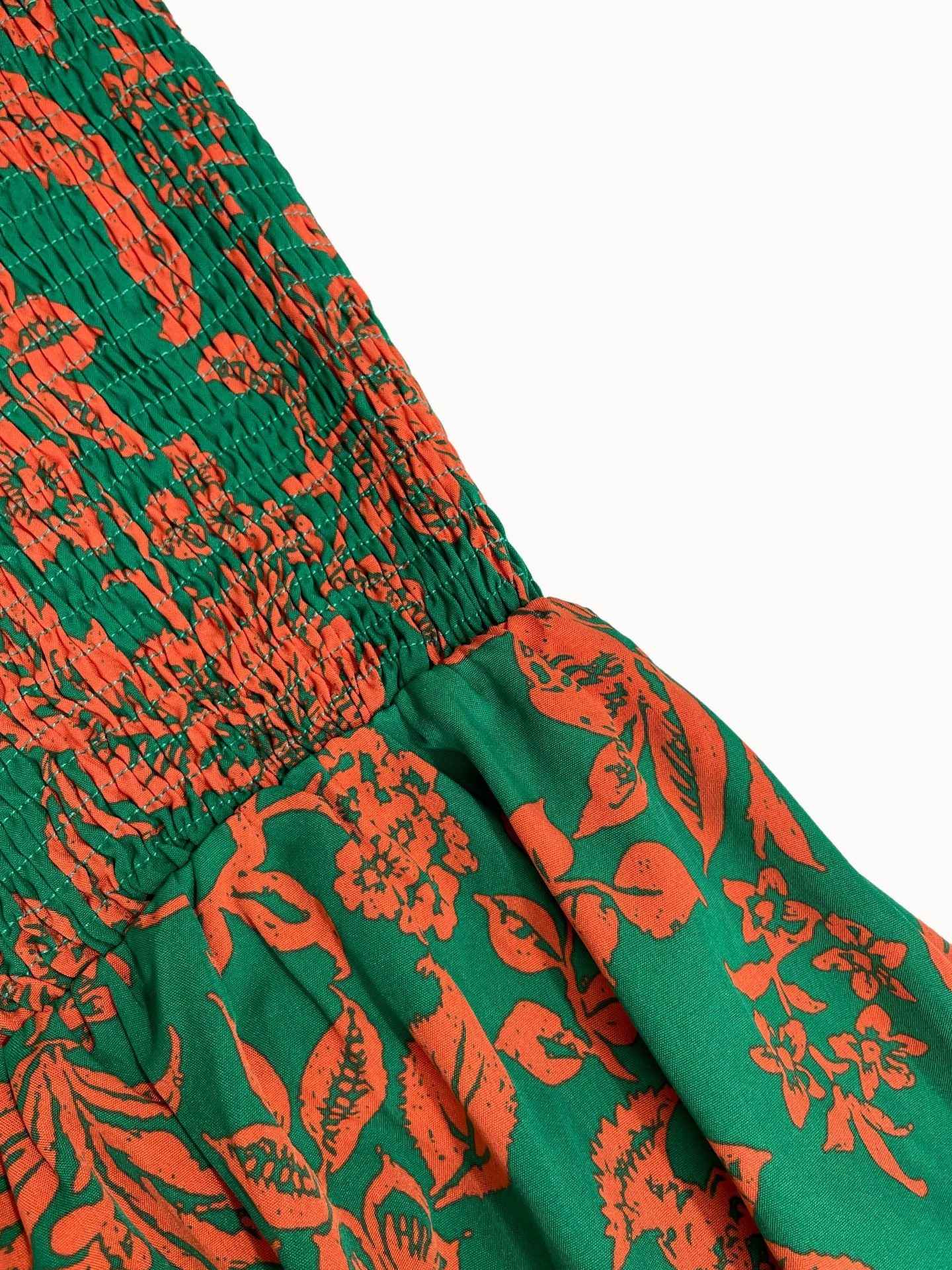 Floral Maxi Dress - Flowy Spaghetti Strap Summer Style
