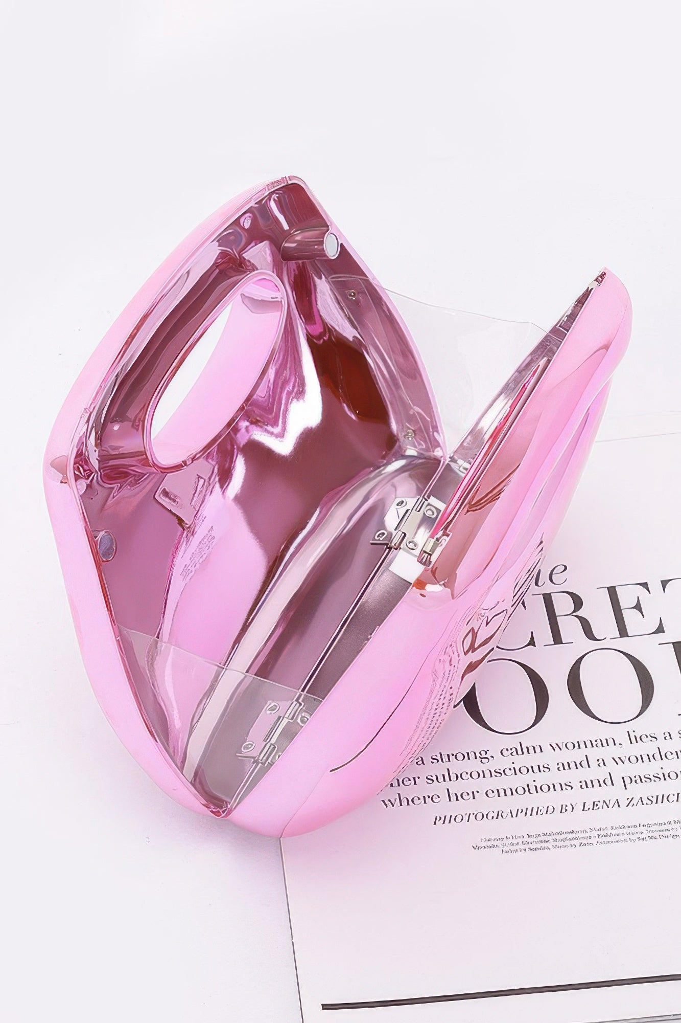Acrylic Case Bag - Fashions Envy