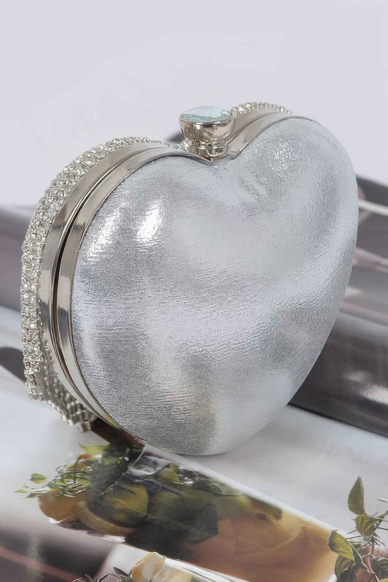 Rhinestone Fringe Mini Case Bag