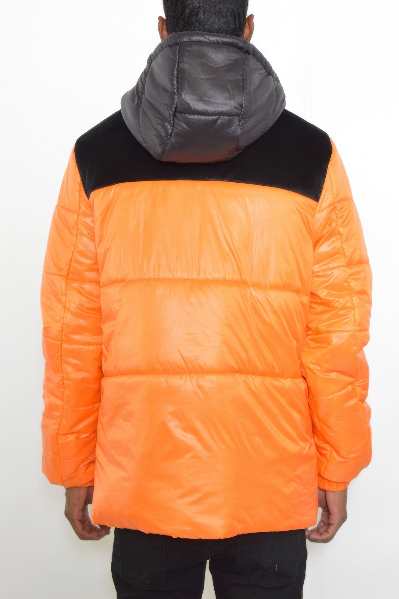 Puffer Jacket - Padded Baffle Quilted Men's Winter - Fashions Envy