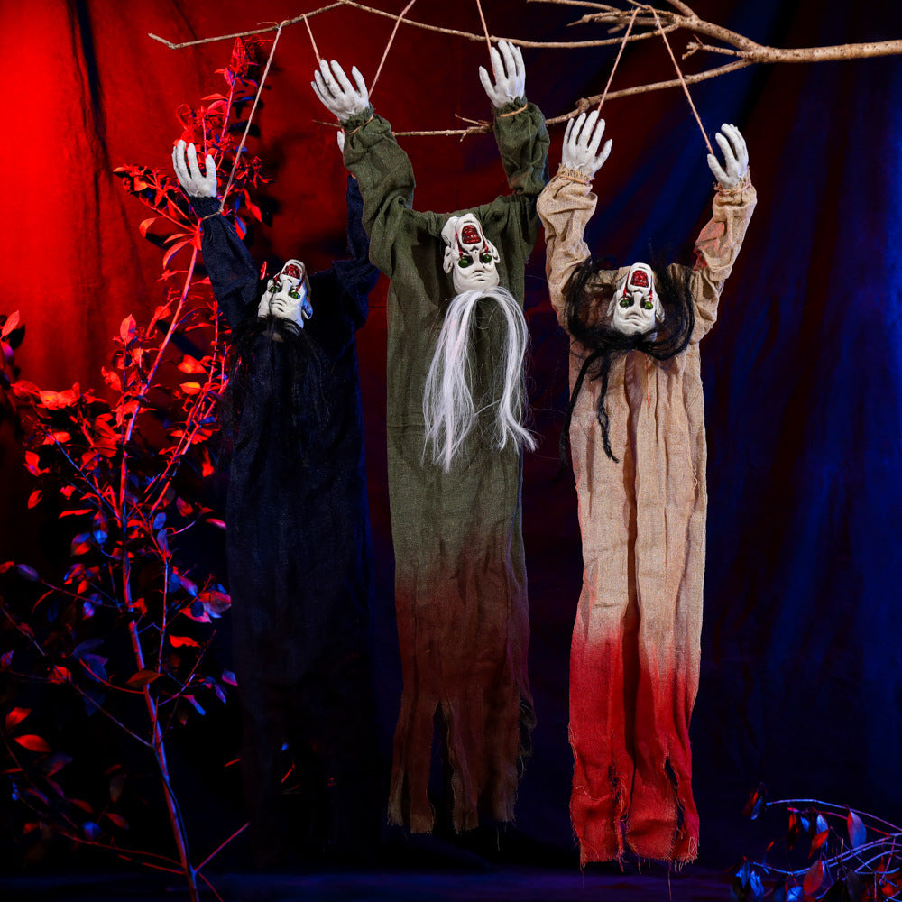 Halloween Hanging Ghost Decoration - Haunted House Props