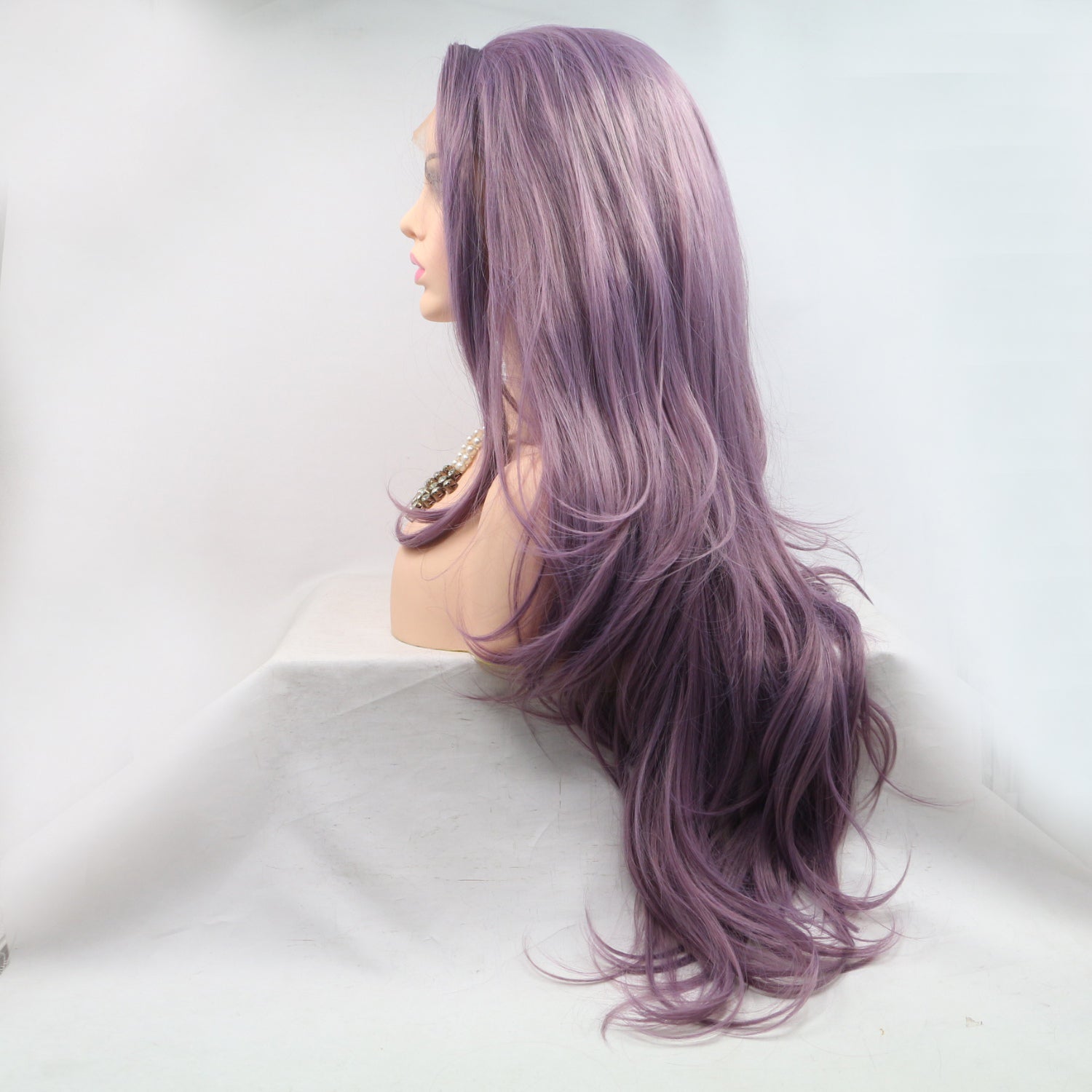 13*3" Lace Front Wigs Synthetic Long Wavy 24" 130% Density - Fashions Envy