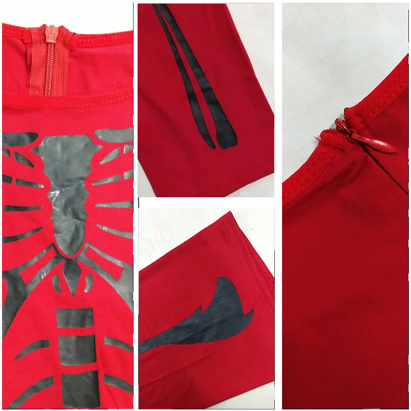 Women's Halloween Costume Bodysuit - Skeleton and Masked Styles