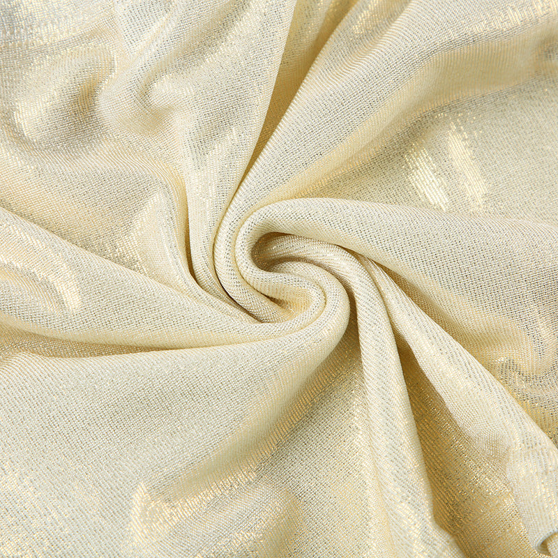 Beige twist-front cami top, twisted seam detail