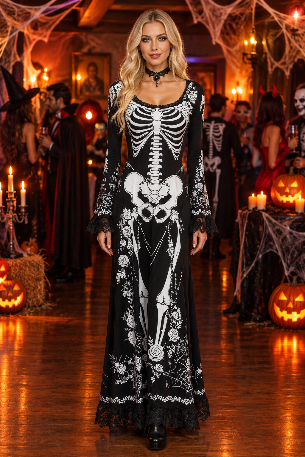 Modeled Halloween-party candidate from slot 2
