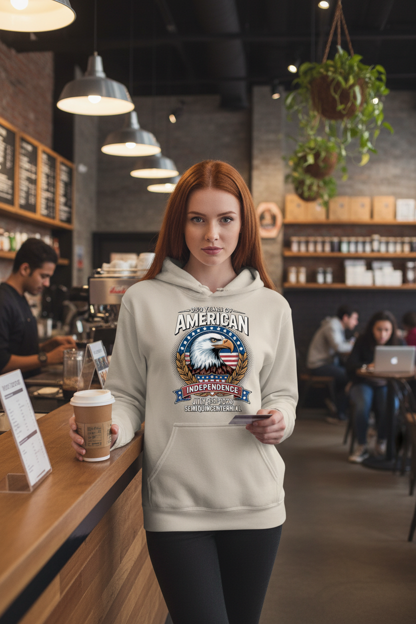 American Eagle Hoodie - 250th Anniversary Edition - Fashions Envy
