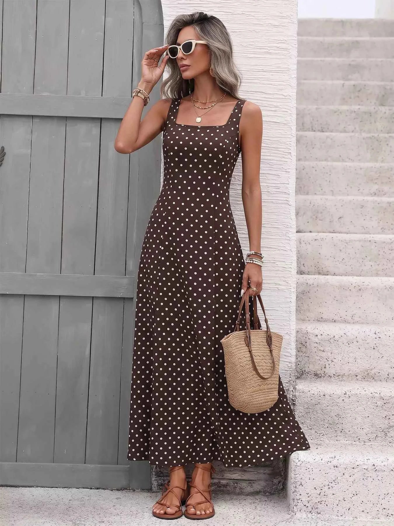 Double Take Full Size Texture Collared Neck Short Sleeve Dress