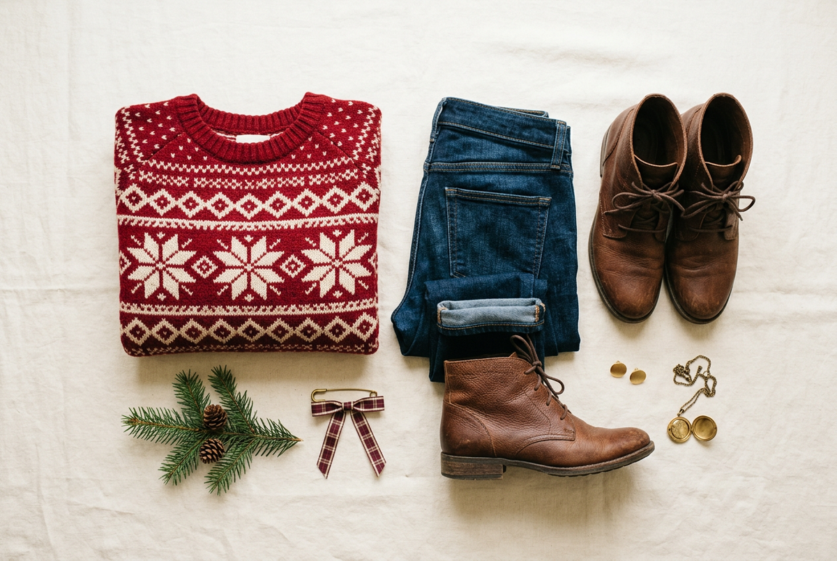 Christmas Tops to Wear With Jeans: Easy Outfits for Holiday Gatherings