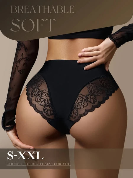 Sexy Lace Triangle Panties - Multi-Color 6 Pack