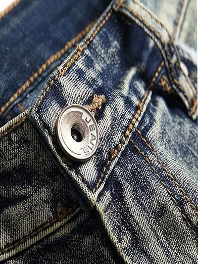Shanxi Stretchy Slim Straight Pants