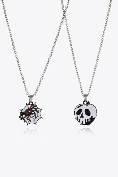Two-Piece Halloween Theme Necklace Set - Fashions Envy