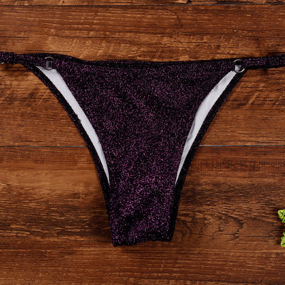 Triangle Cup Brazilian Bikini - Split Design Swimsuit