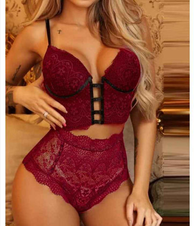 Sexy Lingerie Seductive Lace Set