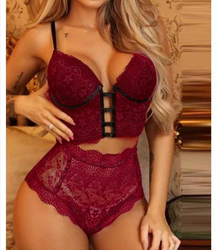 Sexy Lingerie Seductive Lace Set