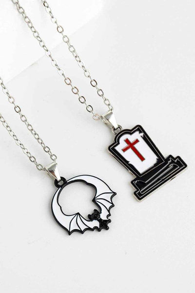 Two-Piece Halloween Theme Necklace Set