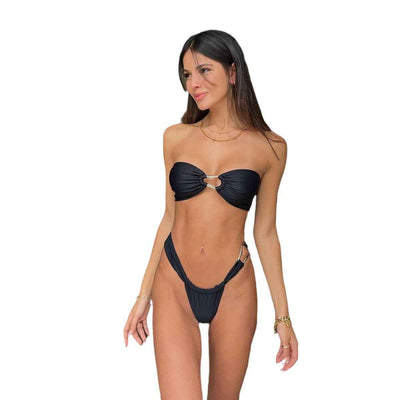 Sexy Bikini Strapless Two-Piece Women's Swimsuit