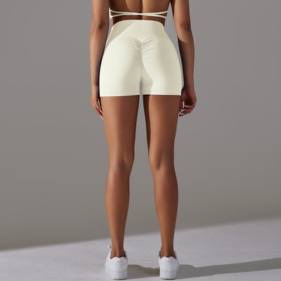Yoga Fitness Sports Shorts - Phone Pocket Butt Lifting