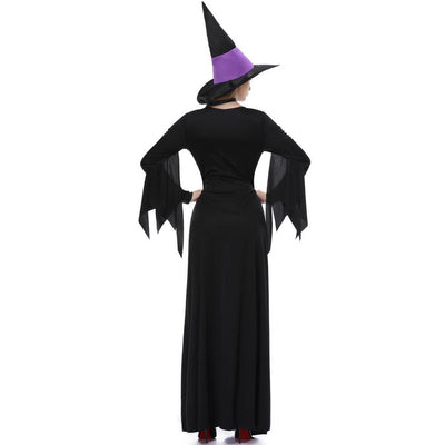 Halloween costume witch costume witch role-playing