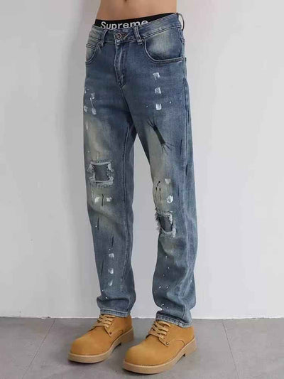 Stretchy Slim Straight Pants