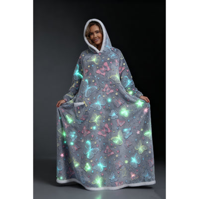Hooded Blanket Sweatshirt - Sherpa Wearable Style