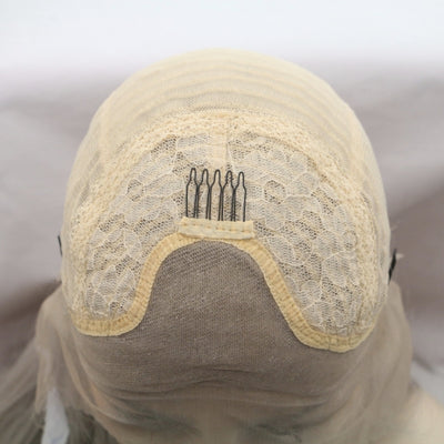 13*3" Lace Front Wigs Synthetic Mid-length Straight 12" 130% Density - Fashions Envy