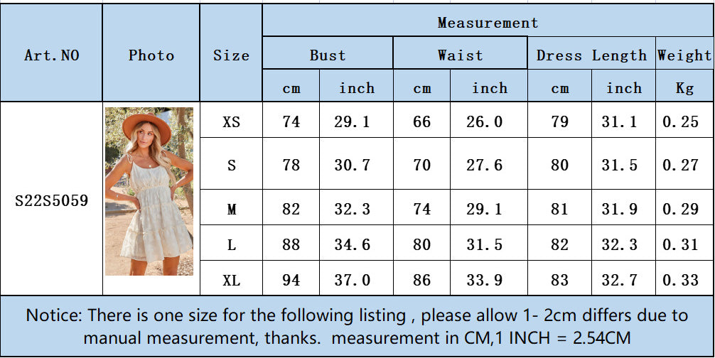 Cream Tiered Babydoll Mini Dress - Tie Shoulder Chiffon