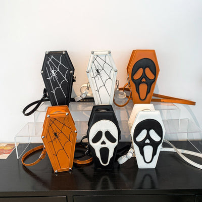 Coffin Bag - Gothic Halloween Crossbody Purse
