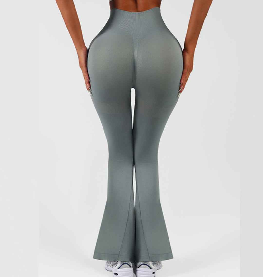 Womens Flared Yoga Pants, High Waisted Flare Leggings Bottom Bootcut Yoga Pants