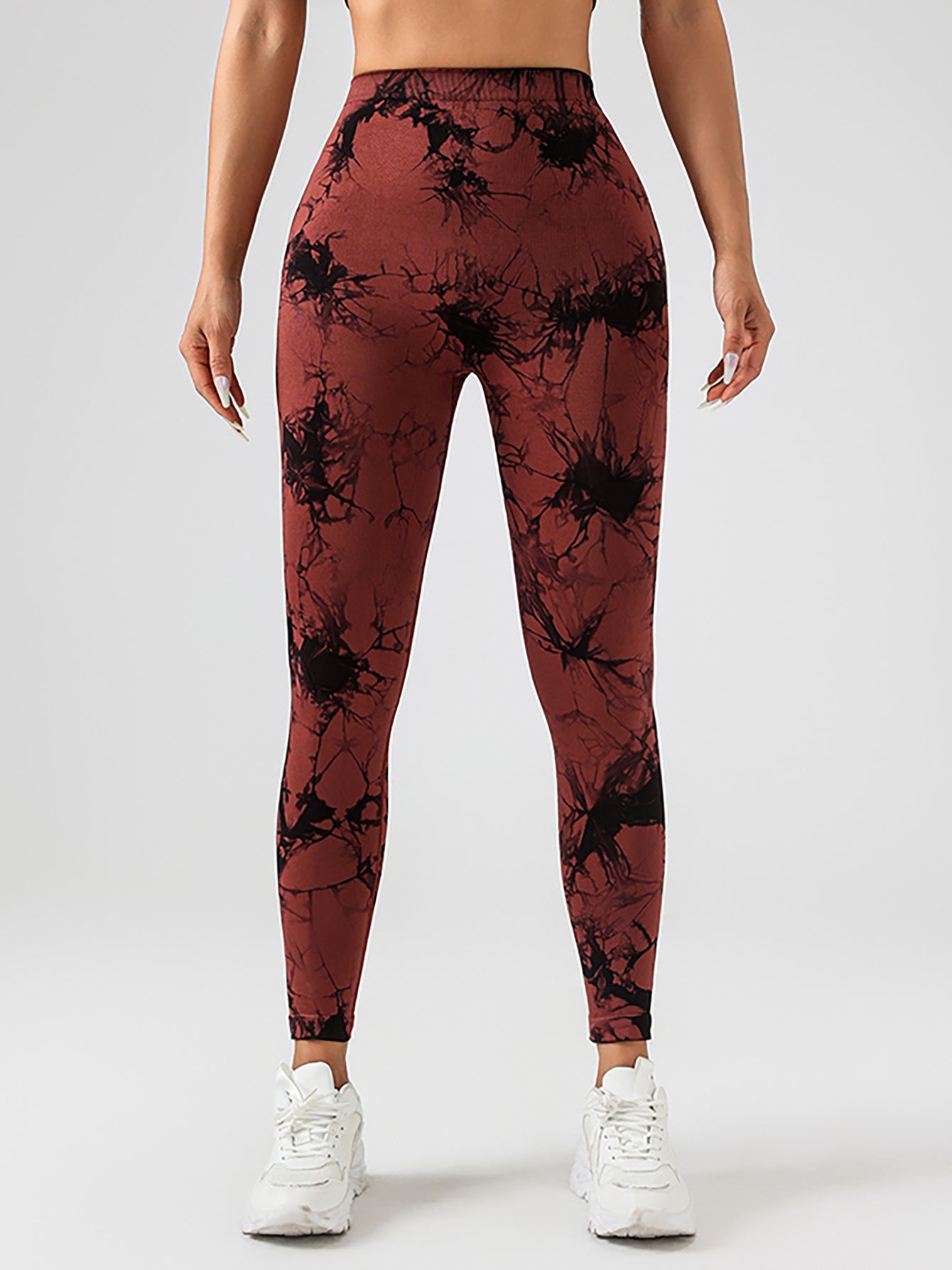 Butt Lifting Yoga Leggings - Tie Dye High Waist Activewear