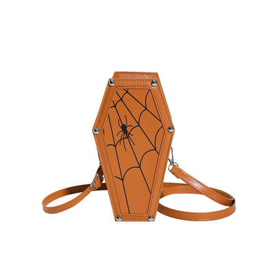 Coffin Bag - Gothic Halloween Crossbody Purse