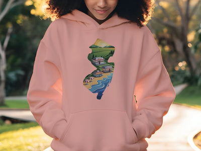 Comfort Colors Unisex New Jersey Hoodie