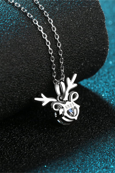 Necklace Moissanite 925 Sterling Silver 1 Carat