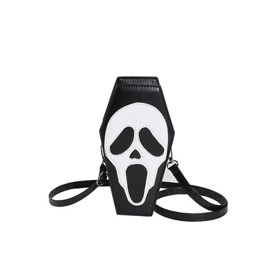 Coffin Bag - Gothic Halloween Crossbody Purse