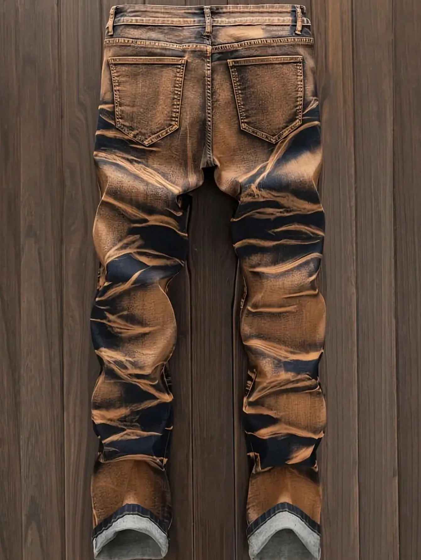 Shanxi Stretchy Slim Straight Pants