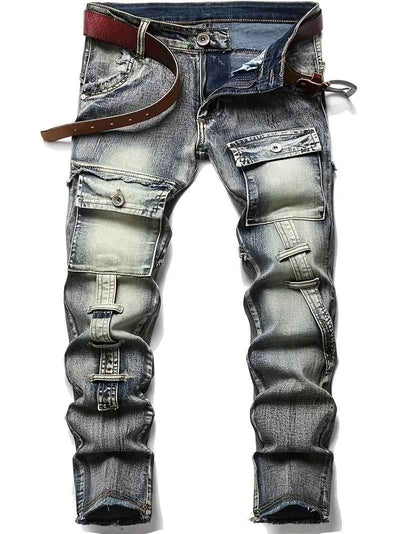 Shanxi Stretchy Slim Straight Pants