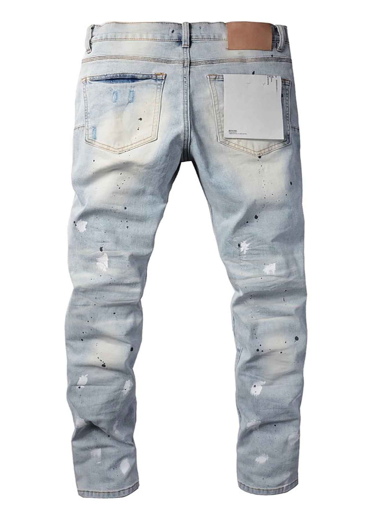 Stretchy Slim Straight Pants
