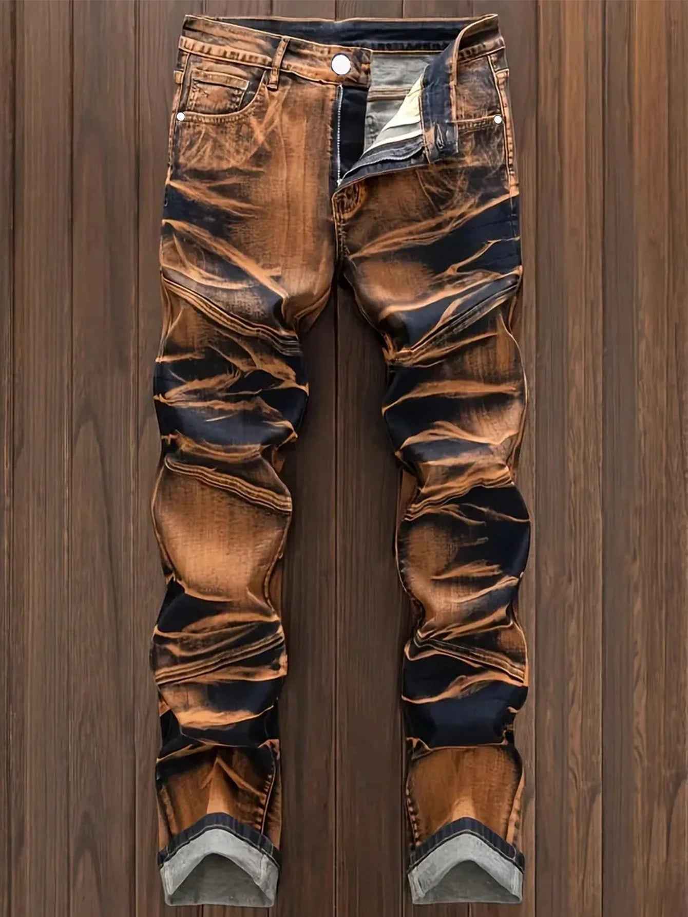 Shanxi Stretchy Slim Straight Pants