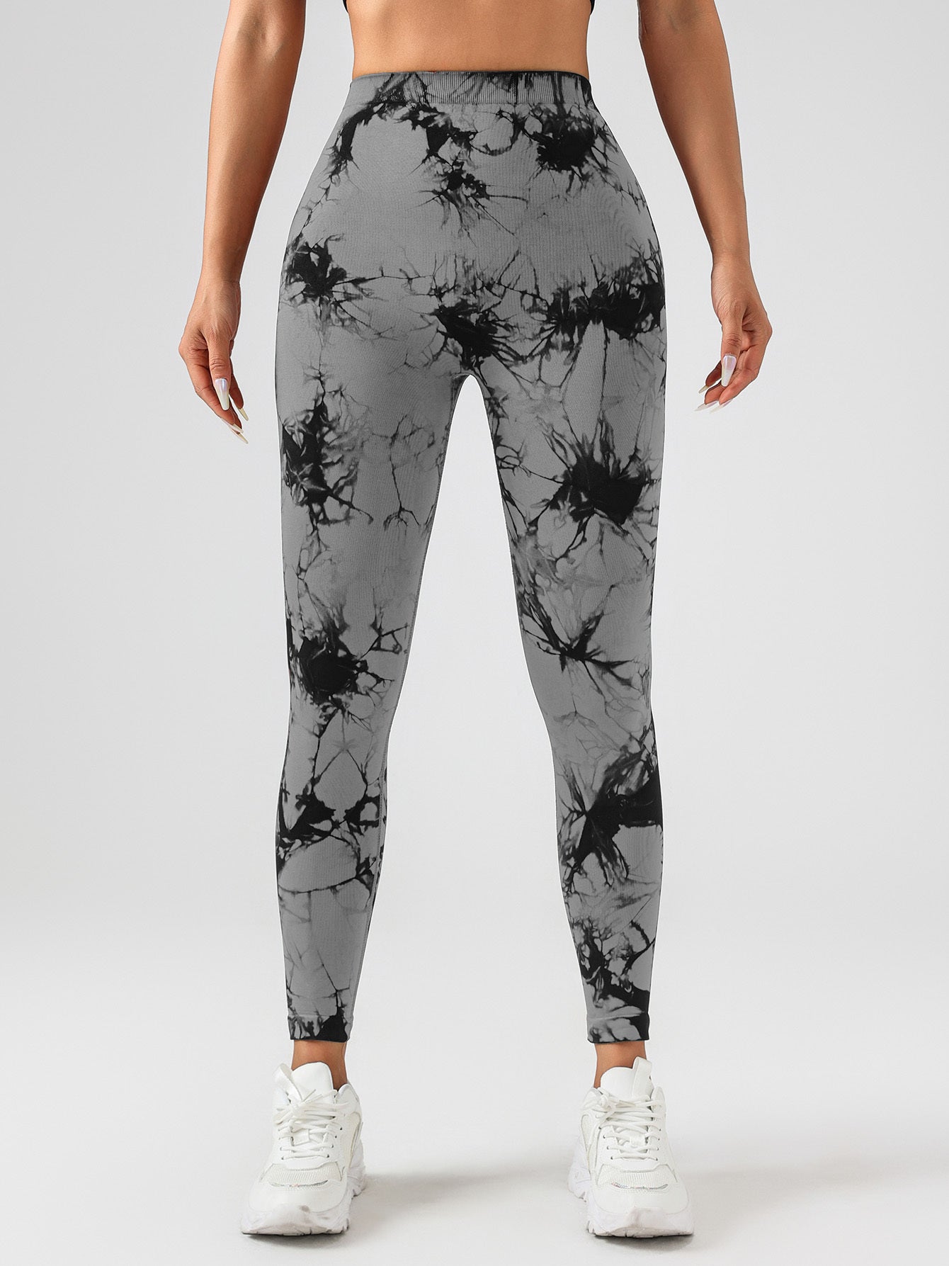 Butt Lifting Yoga Leggings - Tie Dye High Waist Activewear