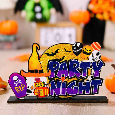 Assorted 2-Piece Halloween Element Ornaments