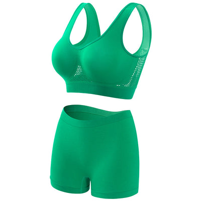 Plus Size Lingerie for Women - Seamless Sports Bra Set